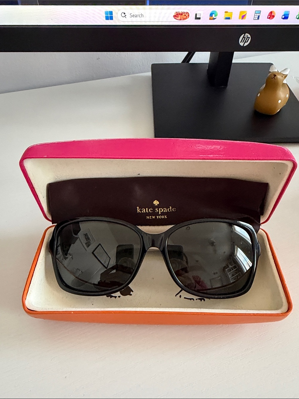 Kate Spade Black Oversized Sunglasses